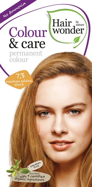 HENNAPLUS Colour & Care Medium Golden Blond 7.3