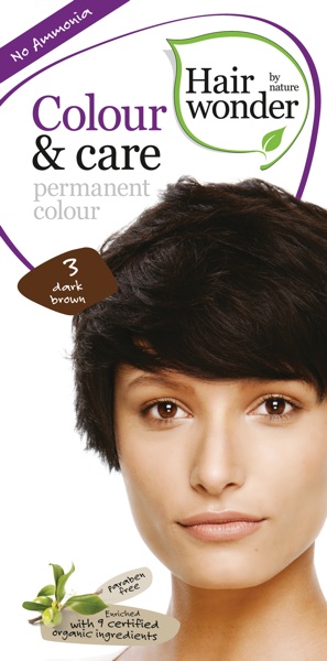Hairwonder Colour & Care Dark Brown 3