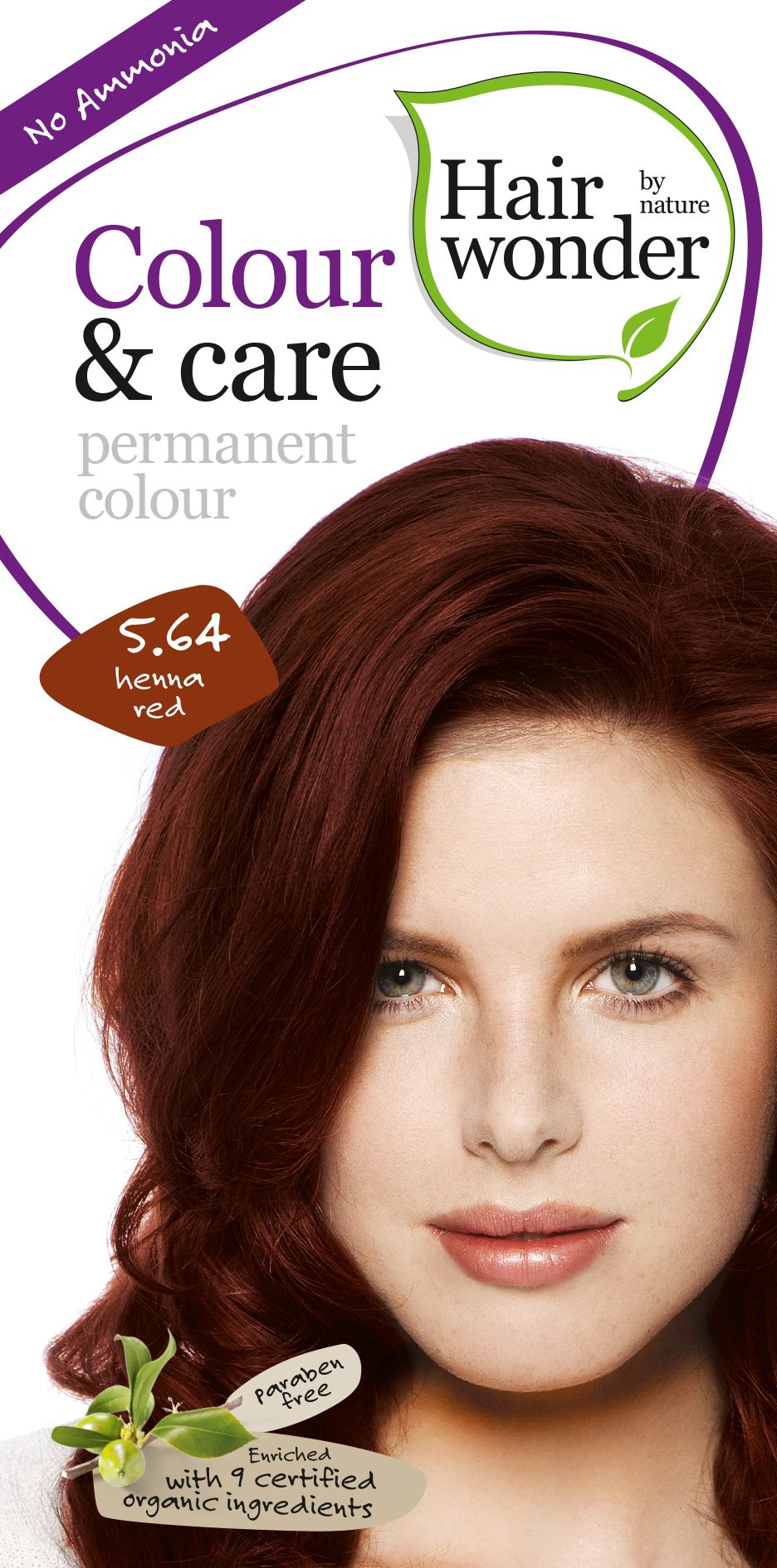 Hairwonder Colour & Care Henna Red 5.64