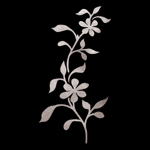 GoldSin Tattoos - Flower Instinct ARGINT