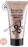 benecos NATURAL CREAMY MAKE-UP Foundation - Fond de ten NUDE