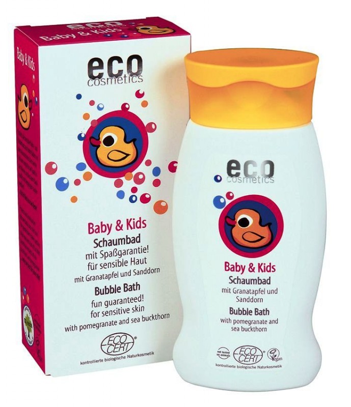 ECO COSMETICS Spumant bio pentru baita cu rodie si catina alba