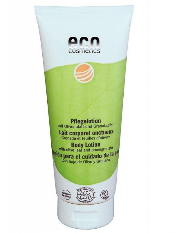 ECO COSMETICS  Lotiune de corp super hidratanta cu ulei de masline si rodie