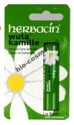 HERBACIN Balsam de buze organic cu musetel