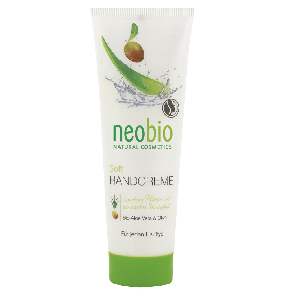 neobio Crema de maini BIO soft cu aloe vera si masline