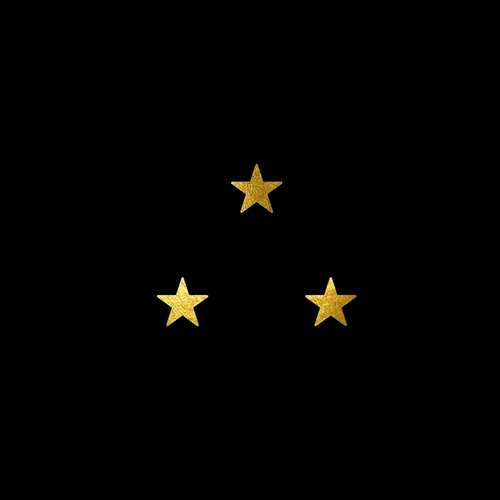 GoldSin Tattoos - 3 Stars AUR 24K