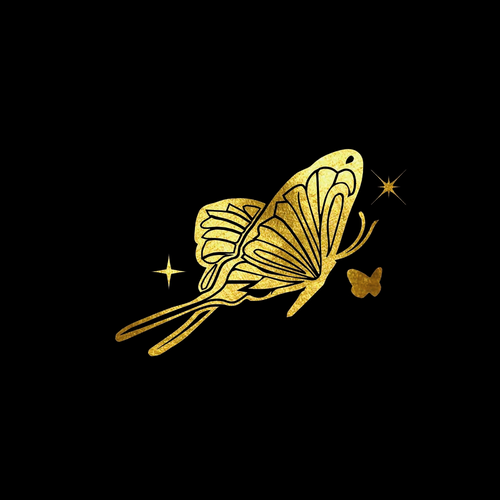 GoldSin Tattoos - Freedom Butterfly AUR 24K