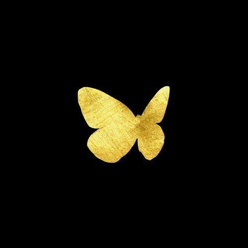 GoldSin Tattoos - Menelaus Butterfly AUR 24K