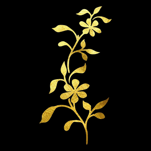 GoldSin Tattoos - Flower Instinct AUR 24K