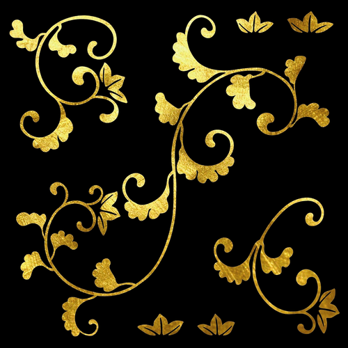 GoldSin Tattoos - Gold Leaves AUR 24K