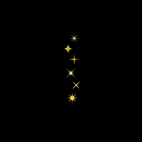 GoldSin Tattoos - Shining Night Stars AUR 24K