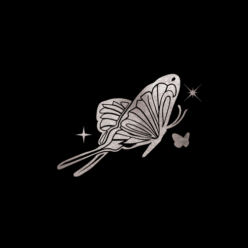 GoldSin Tattoos - Freedom Butterfly ARGINT