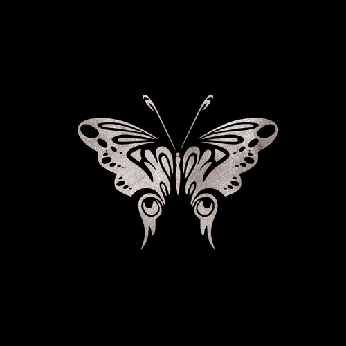 GoldSinTattoos - Pixie Butterfly ARGINT