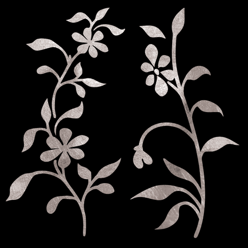 GoldSin Tattoos - Flower Creation ARGINT