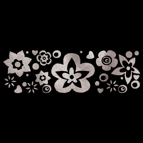 GoldSin Tattoos - Flower Explosion ARGINT