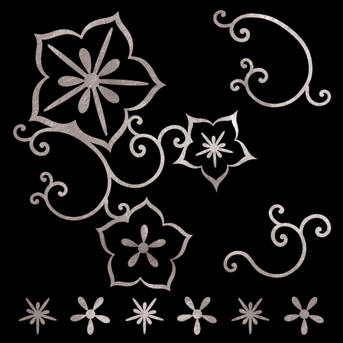GoldSin Tattoos - Desert Rose ARGINT