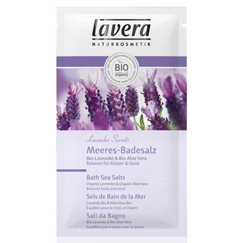 LAVERA Sare de baie Lavender Secrets – lavanda si aloe vera