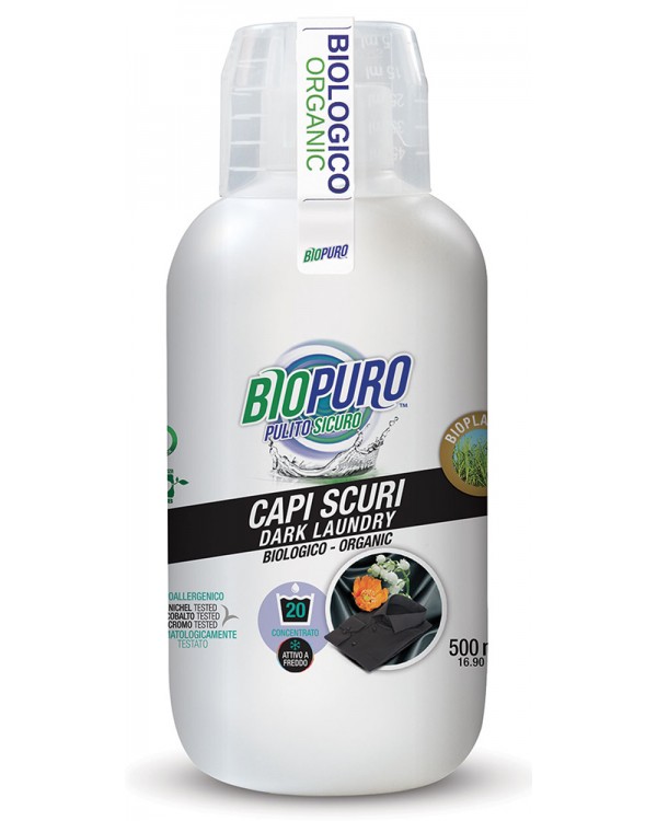 BioPuro Detergent hipoalergen rufe negre, 20 spalari