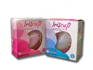 IrisCup  Cupa Menstruala (Marimea S) Transparenta