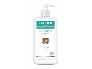 CATTIER Lapte de corp hidratant cu extract de vanilie si ulei de cocos